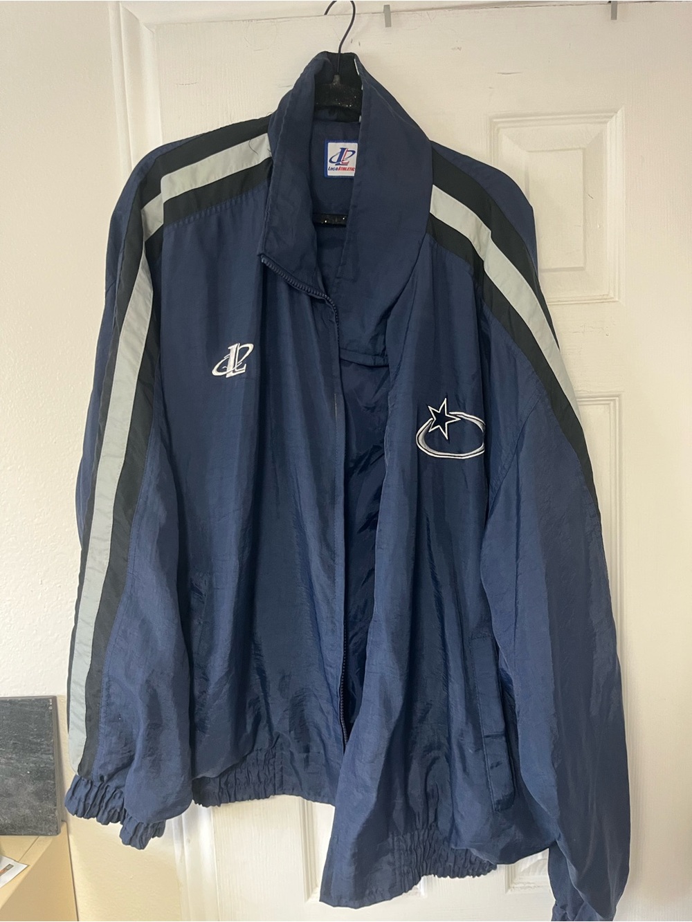 NFL cowboys Navy Windbreaker Jacket men’s 2XL